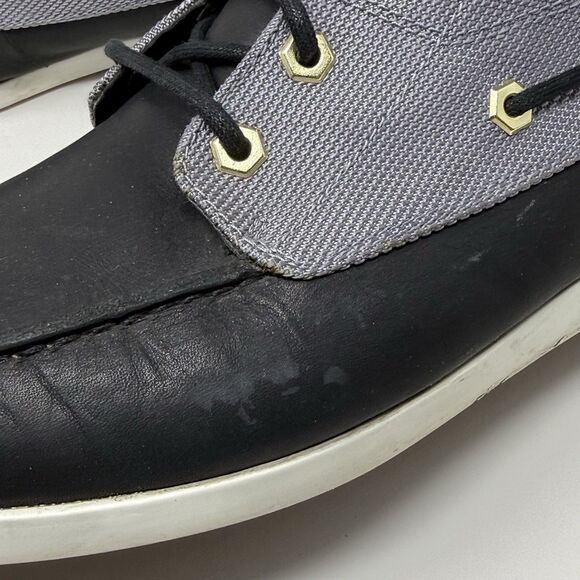 Timberland Newmarket Chukka Boots Mens 12 Black Leather Lace Up Preppy Casual main image 13